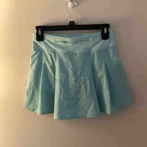 Teal Lululemon skirt